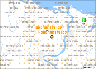 map of Kampong Teliar