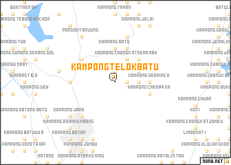 map of Kampong Telok Batu