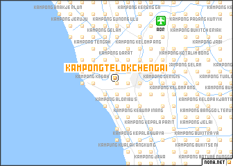 map of Kampong Telok Chengai