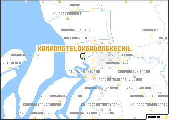 map of Kampong Telok Gadong Kechil