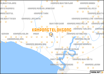 map of Kampong Telok Gong