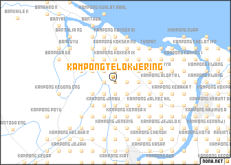 map of Kampong Telok Jering