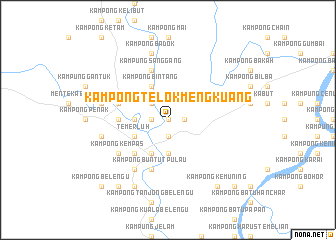 map of Kampong Telok Mengkuang
