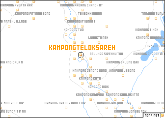 map of Kampong Telok Sareh