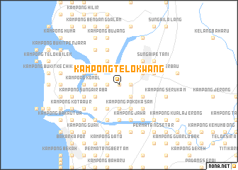 map of Kampong Telok Wang