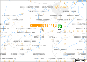 map of Kampong Tematu