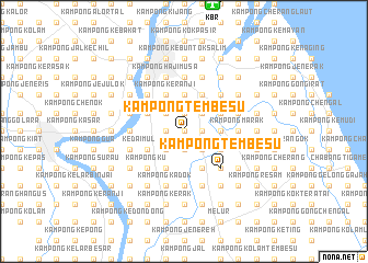 map of Kampong Tembesu