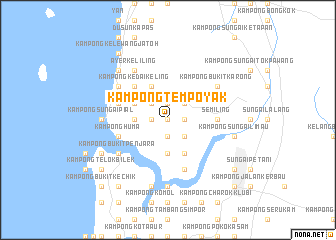 map of Kampong Tempoyak