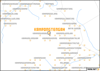 map of Kampong Tengah