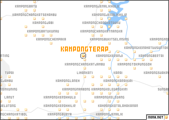 map of Kampong Terap