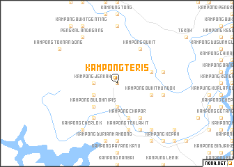 map of Kampong Teris