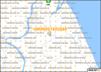 map of Kampong Terusan