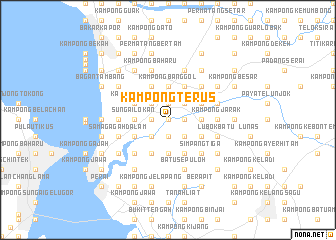 map of Kampong Terus