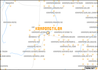 map of Kampong Tilam