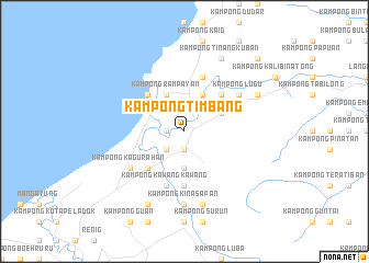 map of Kampong Timbang