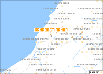 map of Kampong Tinamun