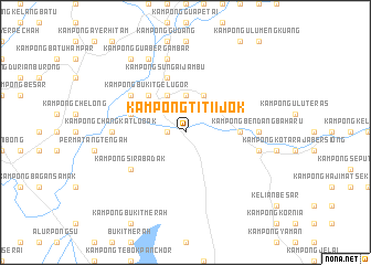 map of Kampong Titi Ijok