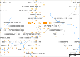 map of Kampong Toh Tih
