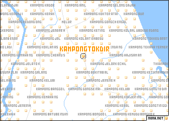 map of Kampong Tok Dir