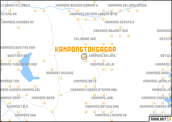 map of Kampong Tok Gagap