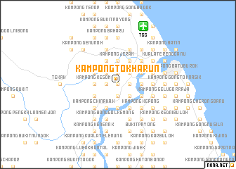 map of Kampong Tok Harun