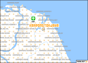 map of Kampong Tok Jawa