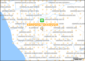 map of Kampong Tok Kassim