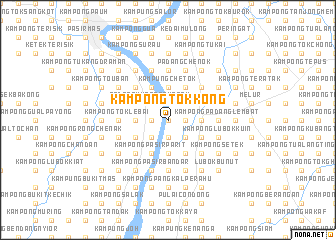 map of Kampong Tok Kong