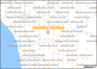 map of Kampong Tok Pauh