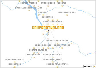 map of Kampong Tualang