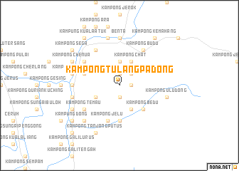 map of Kampong Tulang Padong