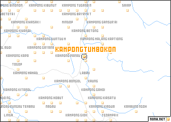 map of Kampong Tumbokon