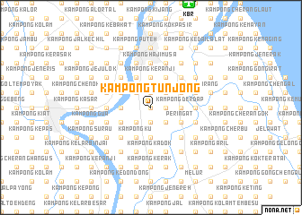 map of Kampong Tunjong