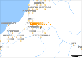 map of Kampong Ulau
