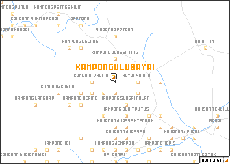 map of Kampong Ulu Bayai