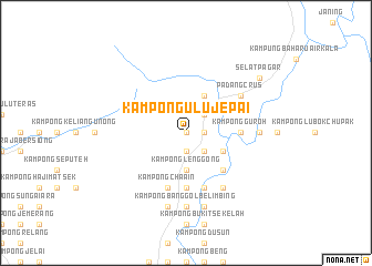 map of Kampong Ulu Jepai