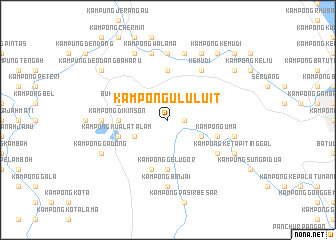 map of Kampong Ulu Luit