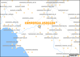 map of Kampong Ulu Soggoh