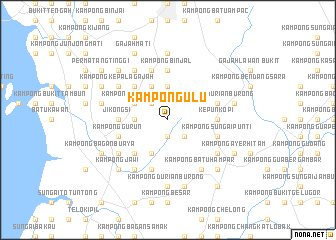 map of Kampong Ulu