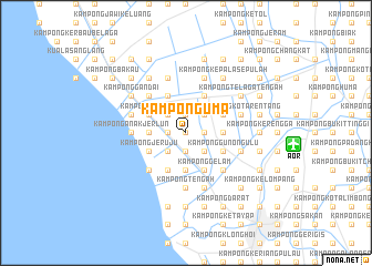 map of Kampong Uma