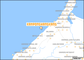 map of Kampong Wangkang
