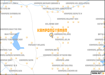 map of Kampong Yaman