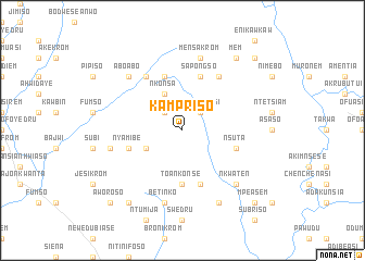 map of Kampriso