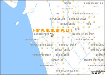 map of Kampung Alor Pulai