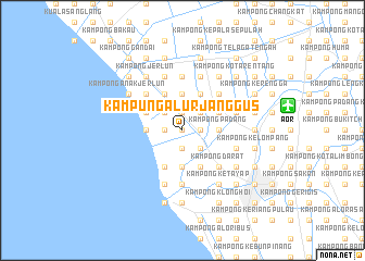 map of Kampung Alur Janggus
