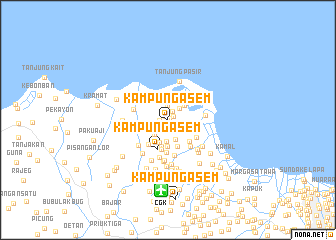 map of Kampungasem
