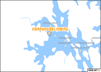 map of Kampung Belimbing