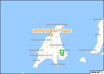 map of Kampung Bukit Kuda