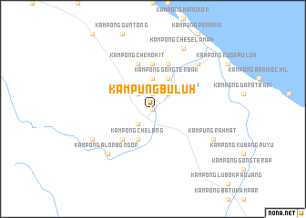 map of Kampung Buluh
