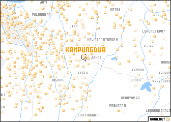 map of Kampungdua